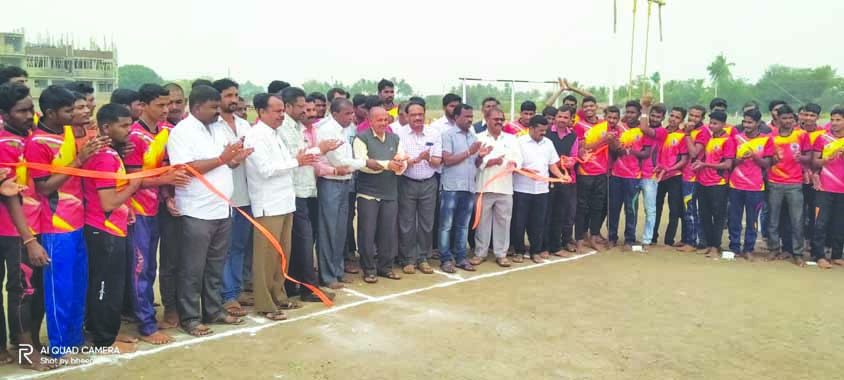 ನೂತನ ಕ್ರೀಡಾ ಮೈದಾನ ಉದ್ಘಾಟನೆ