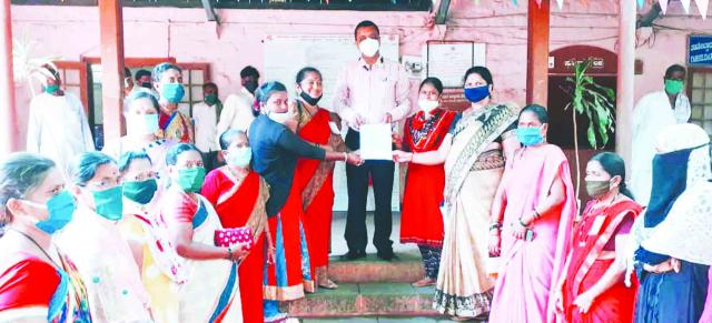 ವಿವಿಧ ಬೇಡಿಕೆ ಈಡೇರಿಸಲು ಆಗ್ರಹಿಸಿ ಮನವಿ