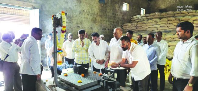 ಸೋಯಾಬೀನ ಮಾರಾಟ ಆರಂಭ 