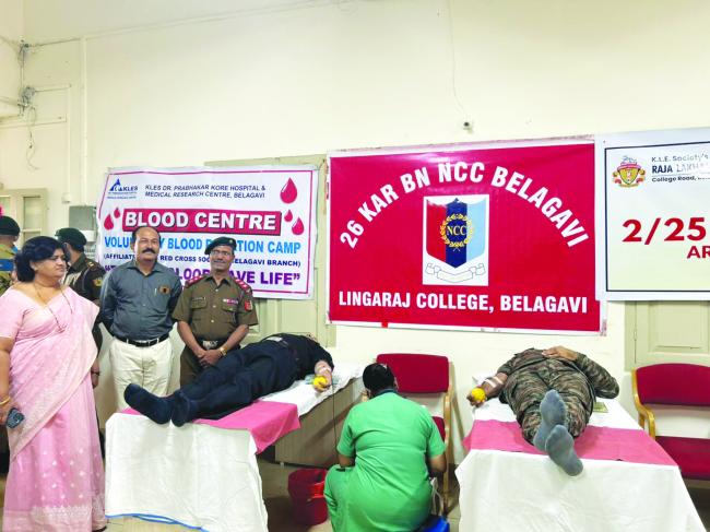 ರಕ್ತದಾನ ಶ್ರೇಷ್ಠದಾನಗಳಲ್ಲಿ ಒಂದು : ಕರ್ನಲ್ ಸುಧಾಂಶು ದೀಕ್ಷಿತ್  