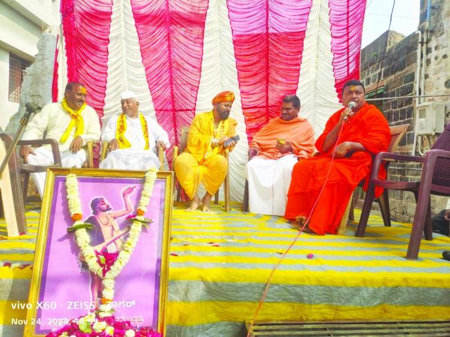 ಕನಕದಾಸರು ಮನುಕುಲ ಕಂಡ ಮಹಾನ ಸಂತ : ಸಿದ್ದು ಸವದಿ 