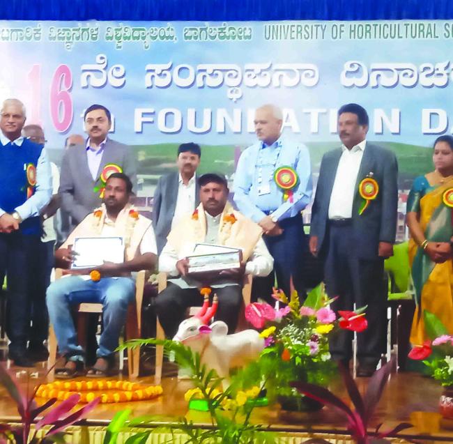 ಸಿದ್ದಾರೂಢ ದುಳೆಹೊಳಿ ಅವರಿಗೆ  ಅತ್ಯುತ್ತಮ ಶಿಕ್ಷಕೇತರ ಸೇವಾ ಸಿಬ್ಬಂದಿ ಪ್ರಶಸ್ತಿ 