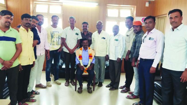 ಪತ್ರಕರ್ತರ ತಾಲೂಕ ಸಂಘದ ನೂತನ ಅಧ್ಯಕ್ಷರಾಗಿ ಮಂಜುನಾಥ ಅರೆಪಲ್ಲಿ ಆಯ್ಕೆ 