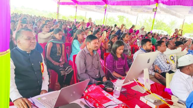 ಯುವಜನೋತ್ಸವದಲ್ಲಿ ಪತ್ರಿಕೋದ್ಯಮ ವಿದ್ಯಾರ್ಥಿನಿಯರಿಗೆ ಪ್ರಾಯೋಗಿಕ ತರಬೇತಿ 