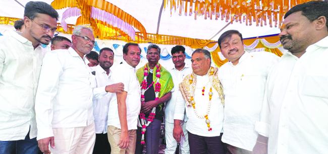 ಸಚಿವ- ನೂತನ ಶಾಸಕರಿಗೆ  ಗೌರವ ಸನ್ಮಾನ 