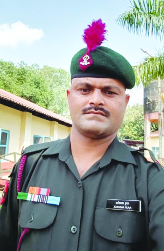 ಸೇವೆ ಸಲ್ಲಿಸುತ್ತಿರುವಾಗಲೇ ಹೃದಯಾಘತಾದಿಂದ ಯೋಧ ನಿಧನ 