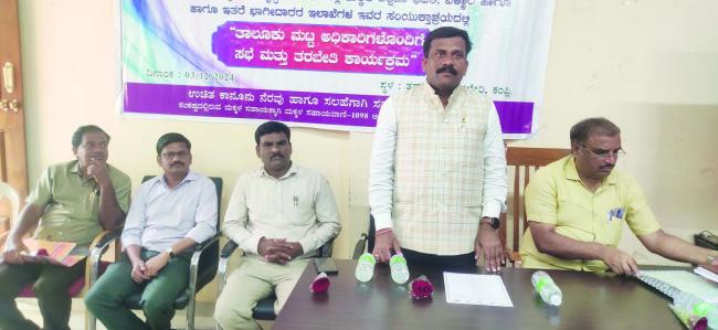 ಮಕ್ಕಳ ಸವಾಂರ್ಗೀಣ ಅಭಿವೃದ್ಧಿಗೆ ಶ್ರಮಿಸುವದರ ಜೊತೆಗೆ ಅಪೌಷ್ಟಿಕ ಮಕ್ಕಳ ಪುನಶ್ಚೇತನಕ್ಕೆ ಆಧ್ಯತೆ ನೀಡಿ  