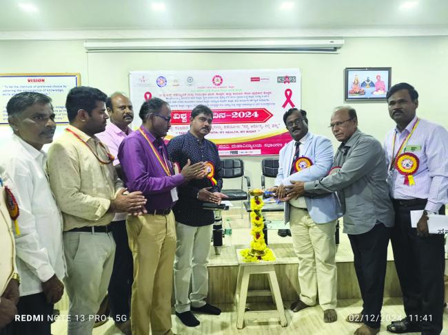 ಹೆಚ್‌.ಐ.ವಿ., ಏಡ್ಸ್‌ ಕುರಿತು ಜಾಗೃತಿ ಅತ್ಯವಶ್ಯಕ: ಮಹಾತೇಂಶ ದರಗದ್ 