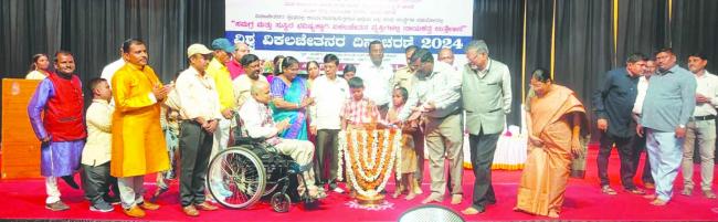 ವಿಕಲಚೇತನರು ಆತ್ಮವಿಶ್ವಾಸದಿಂದ ಮುನ್ನಡೆದು ಸಾಧನೆಗೈಯಲಿ: ಗೆಣ್ಣೂರ ಕರೆ 