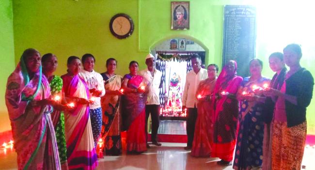 ಬಸವೇಶ್ವರ ಮಂದಿರದಲ್ಲಿ ಕಾರ್ತಿಕೋತ್ಸವ ಆಚರಣೆ 