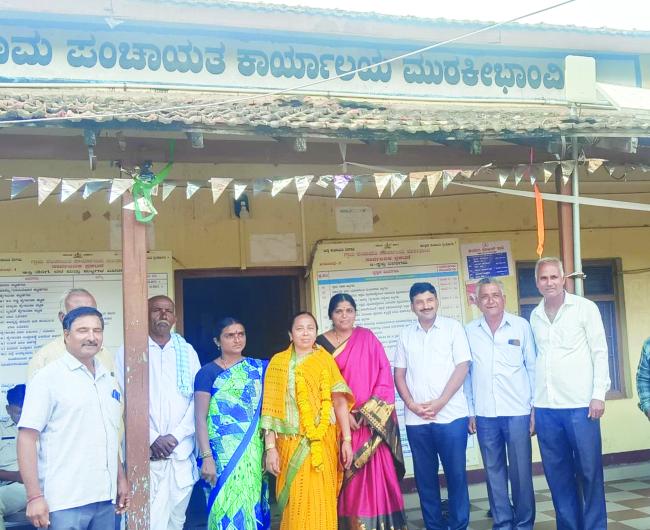 ಮುರಕೀಭಾವಿ ಗ್ರಾ. ಪಂ ಅಧ್ಯಕ್ಷರಾಗಿ ಚಾಂದಬಿ ನದಾಫ ಅವಿರೋಧ ಆಯ್ಕೆ 