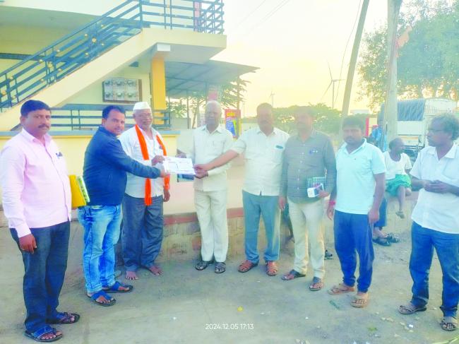 ಅಗತ್ಯ ಮೂಲ ಸೌಲಭ್ಯ ಕಲ್ಪಿಸಲು ನಿಗದಿತ ಸಮಯದಲ್ಲಿ ತೆರಿಗೆ ಪಾವತಿಸಿ: ಬಂಗಾರಿ 