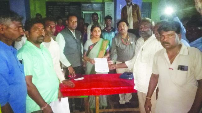 ಪರಿಶಿಷ್ಟ ಜಾತಿ, ಪಂಗಡ ಅಲೆಮಾರಿ ಅಭಿವೃದ್ಧಿ ನಿಗಮದ ರಾಜ್ಯಾಧ್ಯಕ್ಷೆ ಪಲ್ಲವಿ ಜೆ. ಭೇಟಿ ಪರೀಶೀಲನೆ ಮೂಲಭೂತ ಸೌಲಭ್ಯ ಕಲ್ಪಿಸಲು ಅಧಿಕಾರಿಗಳಿಗೆ ಸೂಚನೆ  