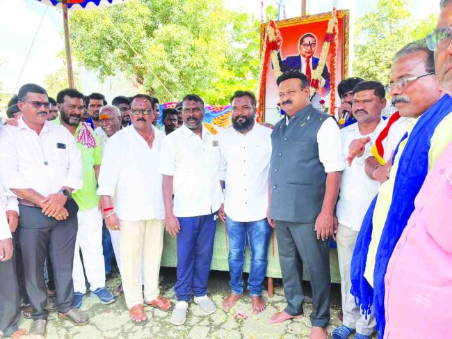 ರಾಣೆಬೆನ್ನೂರು ನಗರದಲ್ಲಿ ಅಂಬೇಡ್ಕರರ 68ನೇ ಮಹಾ ಪರಿನಿರ್ವಾಣ ದಿನಾಚರಣೆ