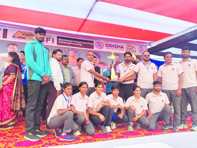 29ನೇ ರಾಷ್ಟ್ರೀಯ ರೋಡ್ ಸೈಕ್ಲಿಂಗ್ ಚಾಂಪಿಯನ್ ಶಿಪ್ ನಲ್ಲಿ ಮಿಂಚಿದ ನೈಋತ್ಯ ರೈಲ್ವೆ ಸೈಕ್ಲಿಸ್ಟ್‌ ಗಳು  