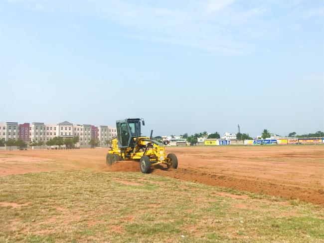 ಮಹೋತ್ಸವಕ್ಕಾಗಿ ಸಿದ್ದಗೊಳ್ಳುತ್ತಿರುವ ಜಾತ್ರಾ 