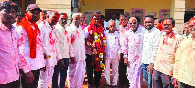 ಸೈದಾಪುರ ಗ್ರಾಪಂ ಅಧ್ಯಕ್ಷರಾಗಿ ಮಹಾಲಿಂಗಪ್ಪ ಸನದಿ ಅವಿರೋಧ ಆಯ್ಕೆ  