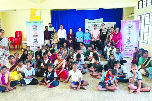 ಅರಳು ವಿಶೇಷ ಅಗತ್ಯತೆಯುಳ್ಳ ಬುದ್ದಿಮಾಂಧ್ಯ ಮಕ್ಕಳ ವಸತಿರಹಿತ ಶಾಲೆಯ ಮಕ್ಕಳಿಗೆ ಶನಿವಾರ ಉಚಿತ ವಿಶೇಷ ಆರೋಗ್ಯ ತಪಾಸಣೆ ಶಿಬಿರ 