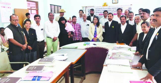 ರಾಷ್ಟ್ರೀಯ ಲೋಕ ಆದಾಲತ್ : ಒಟ್ಟೂ 236 ಪ್ರಕರಣಗಳು ಇತ್ಯರ್ಥ  