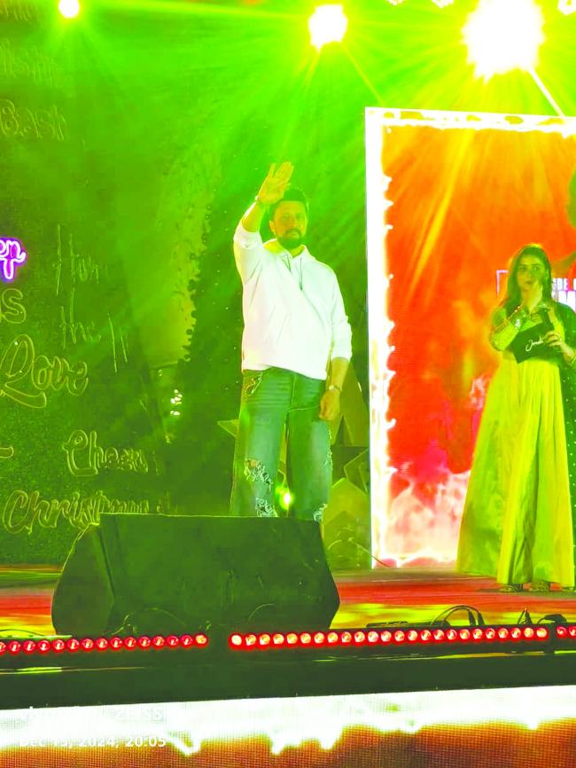 ಜನಸಾಗರದ ಮಧ್ಯೆ ‘ಮ್ಯಾಕ್ಸ್‌’ ಟ್ರೇಲರ್, ಹಾಡಿನ ಸಂಭ್ರಮ 