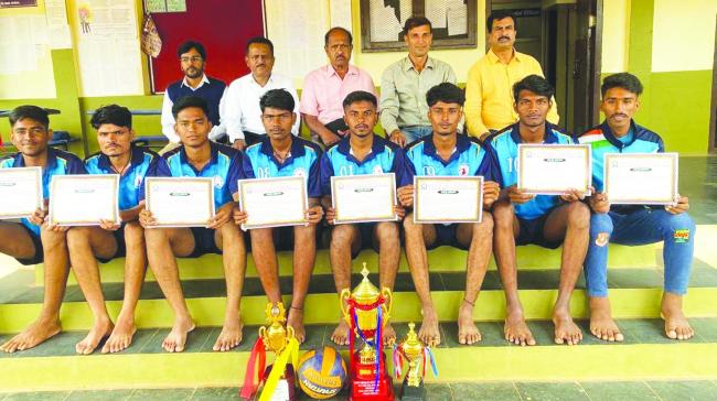 ವಾಲಿಬಾಲ್ ಪಂದ್ಯಾವಳಿ: ಆರ್ ಟಿ ಎಸ್ ಕಾಲೇಜು ಪ್ರಥಮ  