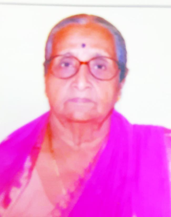 ನಿಧನ ವಾರ್ತೆ  ಸುಧಾಬಾಯಿ ಕುಲಕರ್ಣಿ