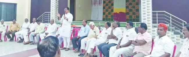 ರೈಲು ಹೋರಾಟ ಸಮಿತಿಯ ಪೂರ್ವಭಾವಿ ಸಭೆ 