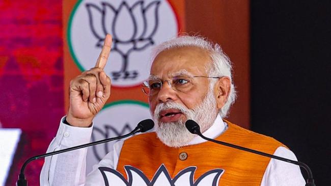 ಕಾಂಗ್ರೆಸ್‌  ರೈತರಿಗಾಗಿ   ಏನೂ ಮಾಡಿಲ್ಲ. ಇತರರಿಗೆ ಮಾಡಲೂ ಬಿಡುವುದಿಲ್ಲ:  ಪ್ರಧಾನಿ ಮೋದಿ