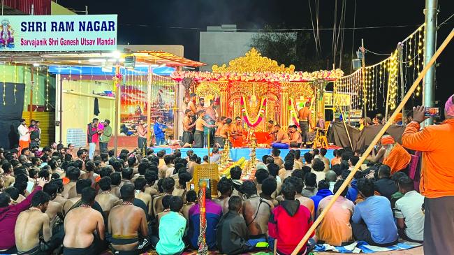ಬೆಳಗಾವಿ: ತಾಲೂಕಿನ ಶಿಂದೊಳ್ಳಿ ಗ್ರಾಮದ ಶ್ರೀರಾಮ ನಗರದಲ್ಲಿ ದಿ.17 ರಂದು ಅಯ್ಯಪ್ಪಸ್ವಾಮಿ ಪೂಜಾ