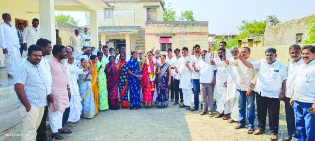 ಕೊಡಗಾನೂರ ಗ್ರಾಪಂ ಅಧ್ಯಕ್ಷರಾಗಿ ಶಾಂತಮ್ಮ ಅವಿರೋಧ ಆಯ್ಕೆ  