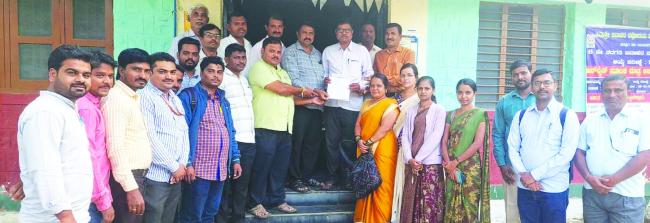 ವಿವಿಧ ಬೇಡಿಕೆ ಈಡೇರಿಕೆಗೆ ಜಿ.ಪಿ.ಟಿ. ಶಿಕ್ಷಕರ ಮನವಿ  