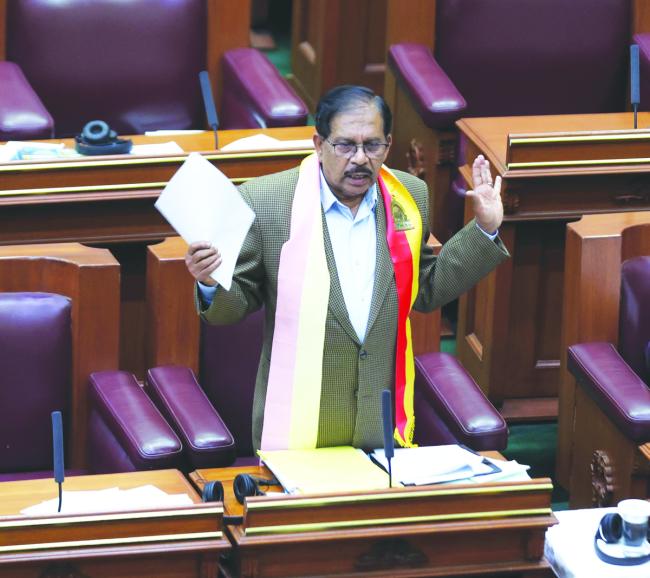 ರಾಜ್ಯದಲ್ಲಿ ಅನಧಿಕೃತವಾಗಿ ವಾಸವಿದ್ದ 24 ಪಾಕ್ ಮತ್ತು 159 ಬಾಂಗ್ಲಾದೇಶ ಮೂಲದವರ ಬಂಧನ : ಗೃಹ ಸಚಿವ  ಪರಮೇಶ್ವರ್  