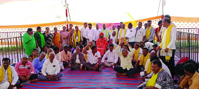 ರಾಷ್ಟ್ರೀಯ ಈಡಿಗ ಮಹಾ ಮಂಡಳಿ ವಿವಿಧ ಬೇಡಿಕೆಗೆ ಪ್ರತಿಭಟನೆ