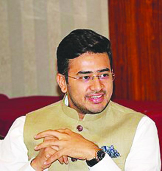 ಬೆಂಗಳೂರಿನಲ್ಲಿ ಅಮೆರಿಕ ರಾಯಭಾರ ಕಚೇರಿ ಸ್ಥಾಪನೆ: ಹರ್ಷ ವ್ಯಕ್ತಪಡಿಸಿದ  ಸಂಸದ ತೇಜಸ್ವಿ ಸೂರ್ಯ 