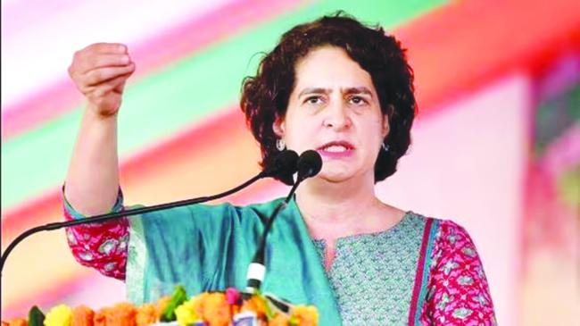 ಕೇಂದ್ರ ಸರ್ಕಾರ ಸುಳ್ಳು ಮತ್ತು ಆಧಾರರಹಿತ ಎಫ್‌ಐಆರ್‌ಗಳನ್ನು ಹತಾಶೆಯಿಂದ ದಾಖಲಿಸಿದೆ:  ಸಂಸದೆ ಪ್ರಿಯಾಂಕಾ ವಾದ್ರಾ