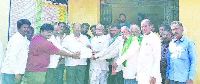 ಎಂ. ಸ್ಯಾಂಡ್ ನಿಂದ ಗ್ರಾಮದಲ್ಲಿ ರೋಗ ರುಜಿನಗಳು: ತೆರವುಗೊಳಿಸುವಂತೆ ಸಿಎಂಗೆ ಮನವಿ