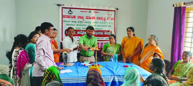 ದೇವದಾಸಿ ಮಹಿಳೆಯರಿಗೆ ಉಚಿತ ಆರೋಗ್ಯ ತಪಾಸಣೆ ಶಿಬಿರ