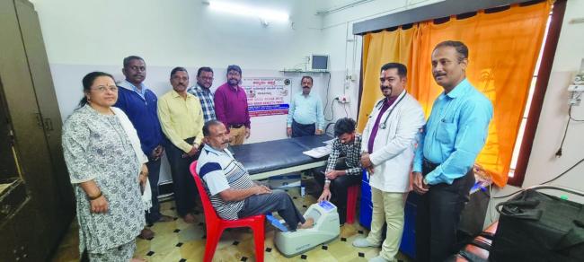 ಎಲಬು ಸಾಂದ್ರತಾ ಉಚಿತ ಶಿಬಿರದಲ್ಲಿ ಡಾ. ನಾರಾಯಣ ಪವಾರ ಅಭಿಮತಸಂಧಿವಾತ ನೋವುಗಳ ಪರಿಹಾರಕ್ಕೆ ಆಹಾರ ಪದ್ದತಿಯೇ ಕಾರಣ