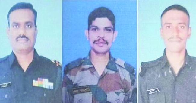 ಜಮ್ಮು -ಕಾಶ್ಮೀರದ ಸೇನಾ ವಾಹನ 150 ಅಡಿ ಕಮರಿಗೆ ಉರುಳಿ ಕರ್ನಾಟಕದ ಮೂವರು ಹುತಾತ್ಮ