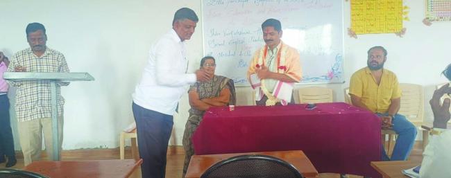 ವೆಂಕಟೇಶ್ವರ ಪ್ರೌಢಶಾಲೆಯಲ್ಲಿ ಇಂಗ್ಲಿಷ್ ಶಿಕ್ಷಕರ ಕಾರ್ಯಾಗಾರ 