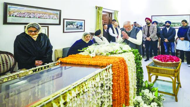 ಸಿಖ್ ಧರ್ಮದ ಸಂಪ್ರದಾಯದಂತೆ ನೆರವೇರಿದ ದೇಶದ ಶ್ರೇಷ್ಠ ಅರ್ಥ ಶಾಸ್ತ್ರಜ್ಞ ಡಾ.ಮನಮೋಹನ್ ಸಿಂಗ್ ಅಂತಿಮ ಸಂಸ್ಕಾರ 