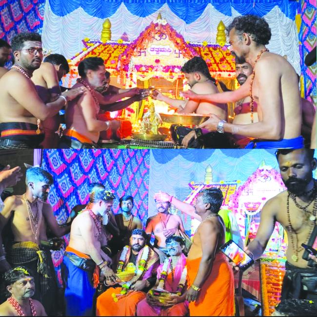 ಶ್ರೀ ದುರ್ಗಾದೇವಿ ಶ್ರೀ ಅಯ್ಯಪ್ಪ ಸ್ವಾಮಿ ಮಹಾಪೂಜೆ  