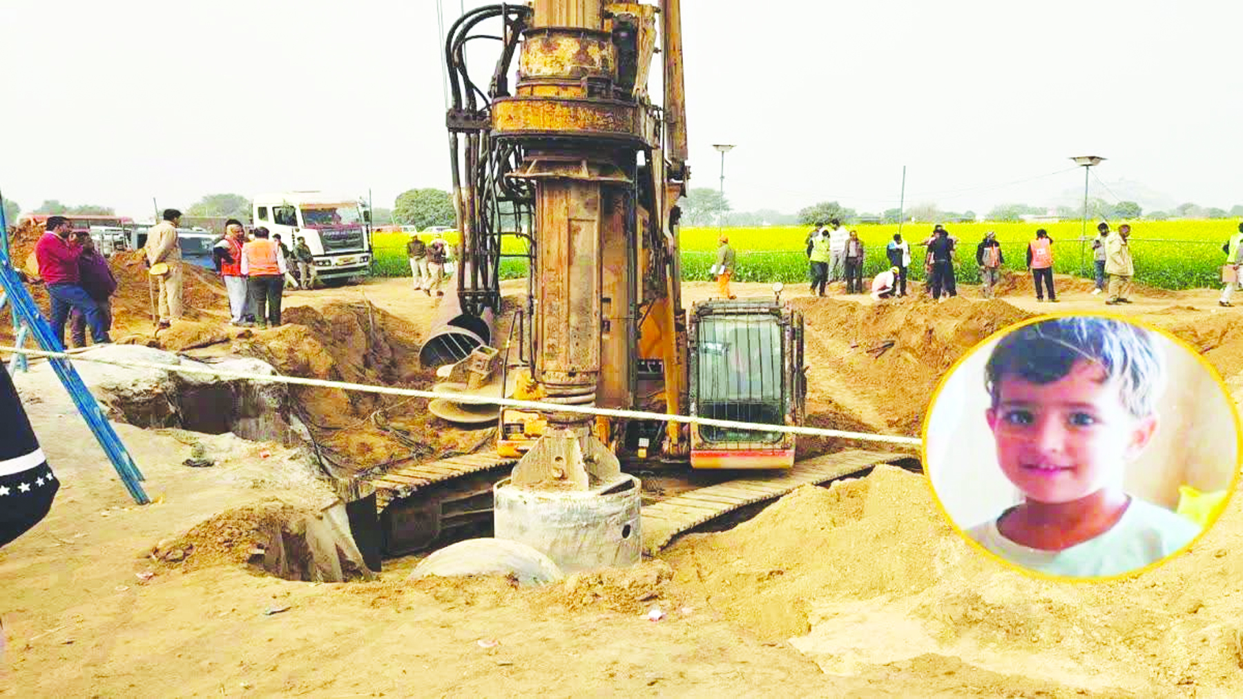 ರಾಜಸ್ತಾನ ಬೋರ್ವೆಲ್ ದುರಂತ: 7 ದಿನಗಳೇ ಕಳೆದರೂ ಮುಗಿಯದ ಕಾರ್ಯಾಚರಣೆ 