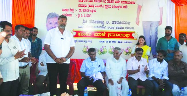 ತಾಲೂಕಿನ ಅಭಿವೃದ್ಧಿಗಾಗಿ ಸಚಿವ ಸತೀಶ ಜಾರಕಿಹೊಳಿ ಅನುದಾನ ಬಿಡುಗಡೆ  ಮಾಡಿದ್ದಾರೆ:  ಶಾಸಕ ವೈದ್ಯ