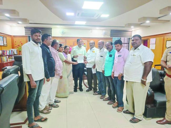 ಗದಗ-ಬೆಟಗೇರಿ ಅವಳಿ ನಗರದಲ್ಲಿ ಕುಡಿಯುವ ನೀರಿನ ಸಮಸ್ಯೆ ಸರಿಪಡಿಸಲು ಜಿಲ್ಲಾಧಿಕಾರಿಗೆ ಮನವಿ 