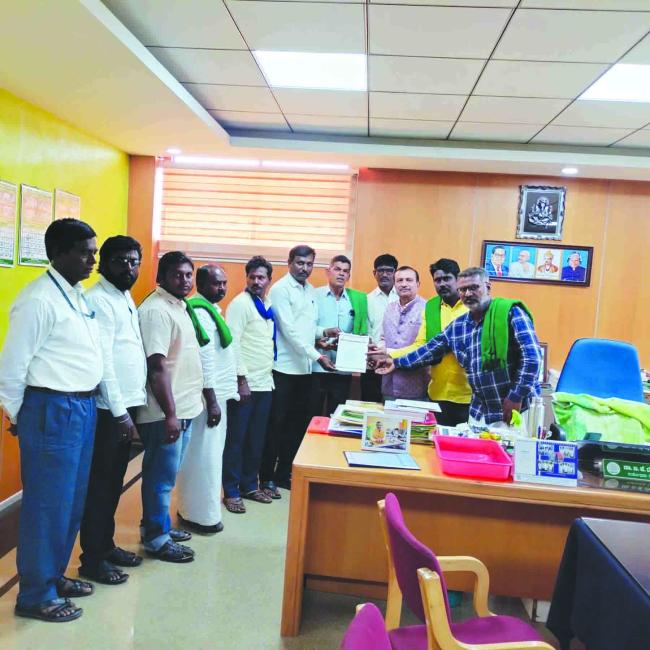 ರೈತರ ಸಮಸ್ಯೆಗೆ ಸ್ಪಂದಿಸಿದ ಡಾ.ಬಿ.ಕೆ.ದೇಸಾಯಿ