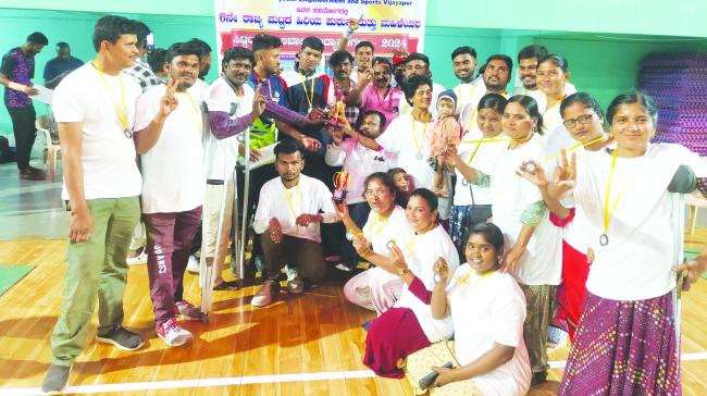 6ನೇ ರಾಜ್ಯ ಮಟ್ಟದ ಸಿಟ್ಟಿಂಗ್ ವಾಲಿಬಾಲ್ ಪಂದ್ಯಾವಳಿ