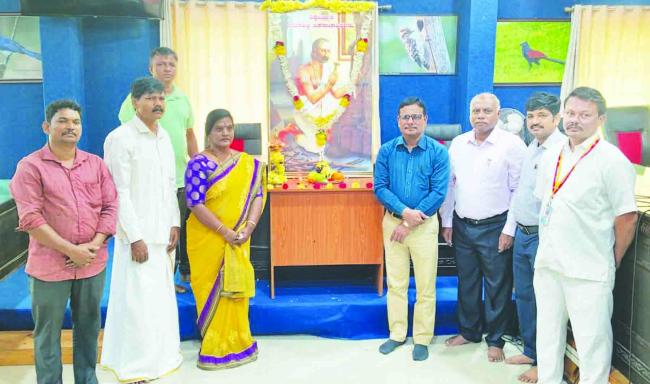 ಅಮರ ಶಿಲ್ಪಿ ಜಕಣಾಚಾರಿ ಜಯಂತಿ ಆಚರಣೆ