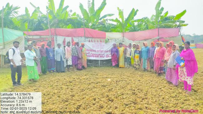 ಹನೇಹಳ್ಳಿಯಲ್ಲಿ ರೋಜಗಾರ ದಿನಾಚರಣೆ