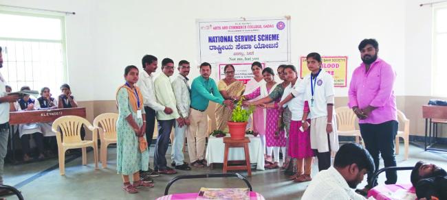  “ರಕ್ತದಾನ ಜೀವಗಳಿಗೆ ವರದಾನ” 